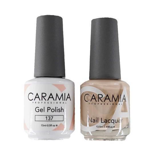 Caramia 137 - Caramia Gel Polish & Matching Nail Lacquer Duo Set - 0.5oz