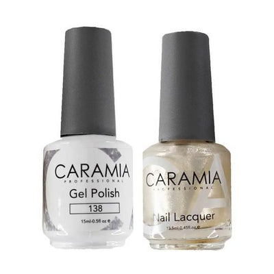 Caramia 138 - Caramia Gel Polish & Matching Nail Lacquer Duo Set - 0.5oz