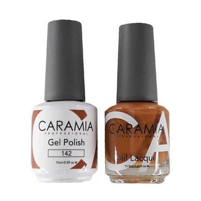 Caramia 142 - Caramia Gel Polish & Matching Nail Lacquer Duo Set - 0.5oz