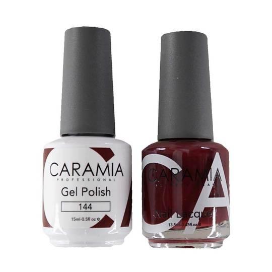 Caramia 144 - Caramia Gel Polish & Matching Nail Lacquer Duo Set - 0.5oz