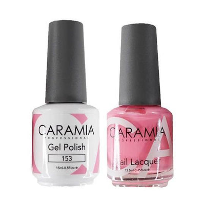 Caramia 153 - Caramia Gel Polish & Matching Nail Lacquer Duo Set - 0.5oz