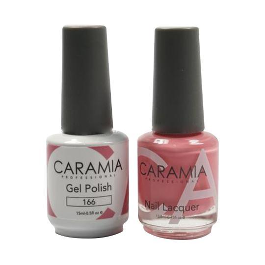 Caramia 166 - Caramia Gel Polish & Matching Nail Lacquer Duo Set - 0.5oz
