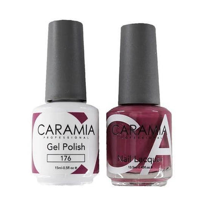 Caramia 176 - Caramia Gel Polish & Matching Nail Lacquer Duo Set - 0.5oz