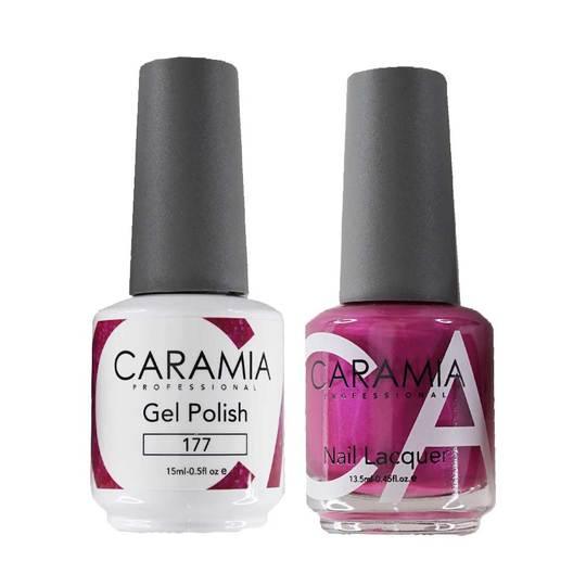 Caramia 177 - Caramia Gel Polish & Matching Nail Lacquer Duo Set - 0.5oz