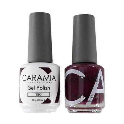 Caramia 180 - Caramia Gel Polish & Matching Nail Lacquer Duo Set - 0.5oz