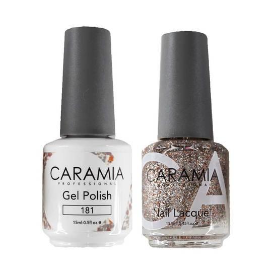 Caramia 181 - Caramia Gel Polish & Matching Nail Lacquer Duo Set - 0.5oz