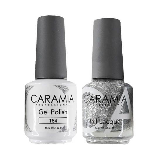 Caramia 184 - Caramia Gel Polish & Matching Nail Lacquer Duo Set - 0.5oz