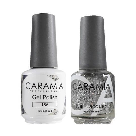 Caramia 186 - Caramia Gel Polish & Matching Nail Lacquer Duo Set - 0.5oz