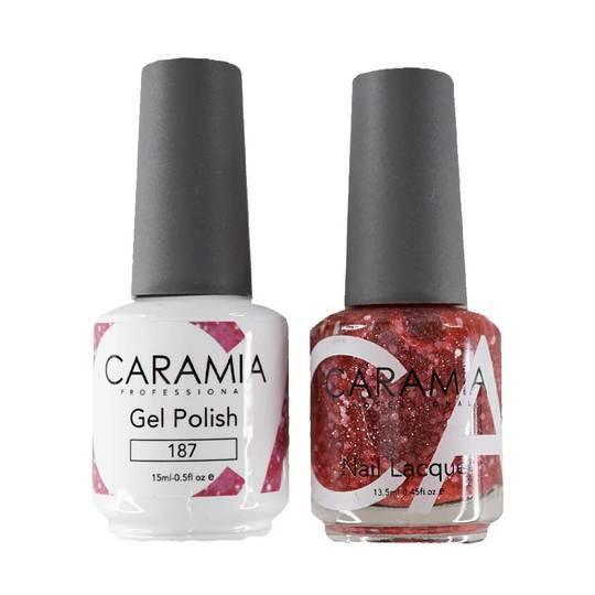 Caramia 187 - Caramia Gel Polish & Matching Nail Lacquer Duo Set - 0.5oz