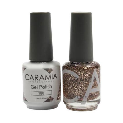 Caramia 188 - Caramia Gel Polish & Matching Nail Lacquer Duo Set - 0.5oz