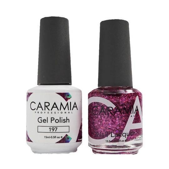 Caramia 197 - Caramia Gel Polish & Matching Nail Lacquer Duo Set - 0.5oz