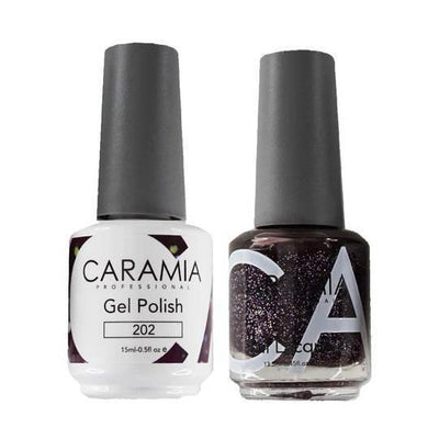 Caramia 202 - Caramia Gel Polish & Matching Nail Lacquer Duo Set - 0.5oz