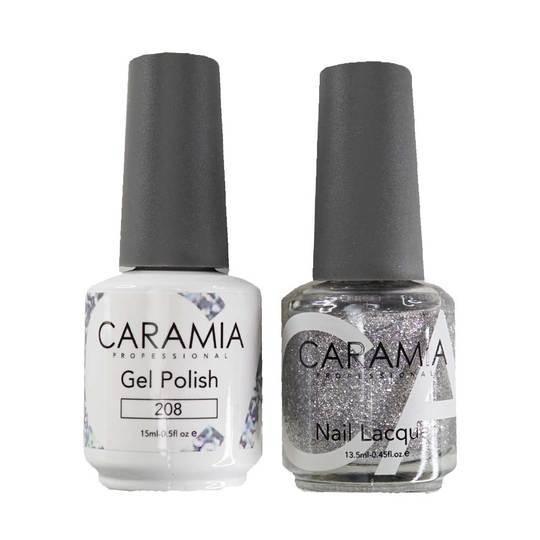 Caramia 208 - Caramia Gel Polish & Matching Nail Lacquer Duo Set - 0.5oz