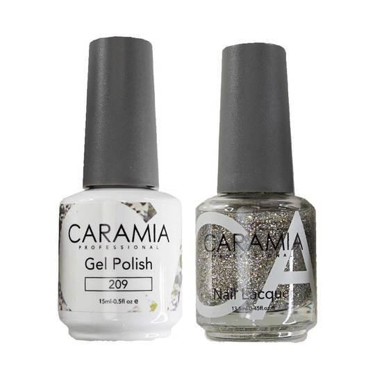 Caramia 209 - Caramia Gel Polish & Matching Nail Lacquer Duo Set - 0.5oz