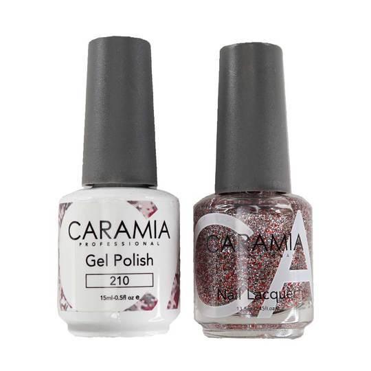 Caramia 210 - Caramia Gel Polish & Matching Nail Lacquer Duo Set - 0.5oz