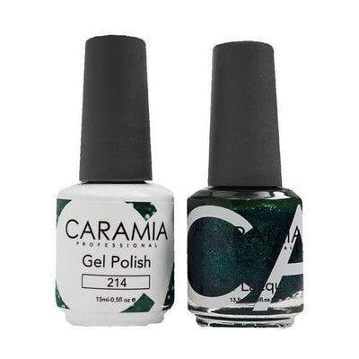 Caramia 214 - Caramia Gel Polish & Matching Nail Lacquer Duo Set - 0.5oz