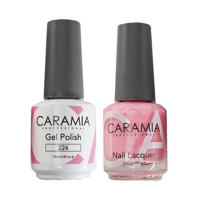 Caramia 224 - Caramia Gel Polish & Matching Nail Lacquer Duo Set - 0.5oz