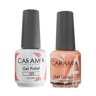 Caramia 225 - Caramia Gel Polish & Matching Nail Lacquer Duo Set - 0.5oz