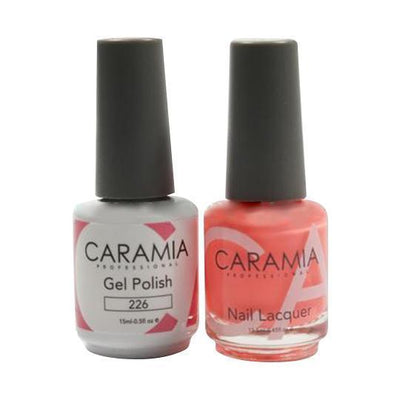 Caramia 226 - Caramia Gel Polish & Matching Nail Lacquer Duo Set - 0.5oz