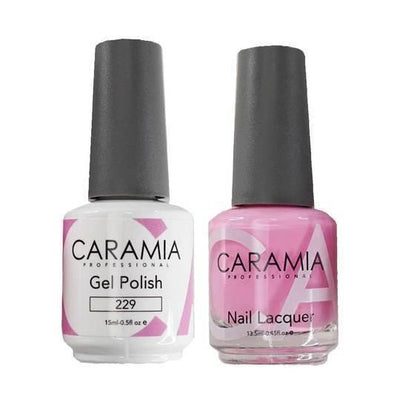 Caramia 229 - Caramia Gel Polish & Matching Nail Lacquer Duo Set - 0.5oz