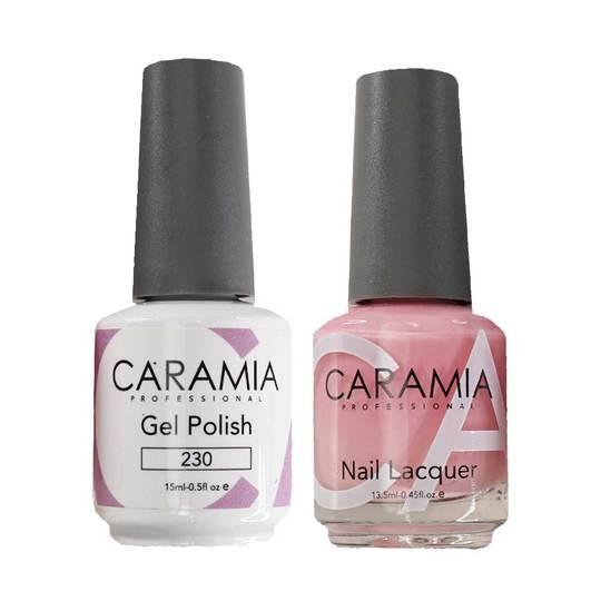 Caramia 230 - Caramia Gel Polish & Matching Nail Lacquer Duo Set - 0.5oz