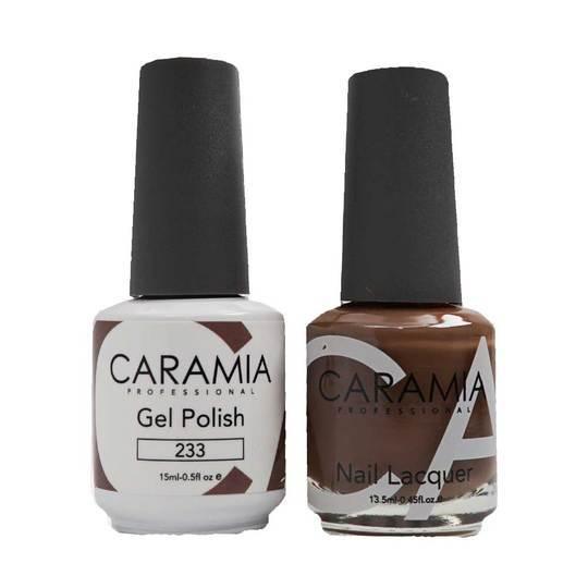 Caramia 233 - Caramia Gel Polish & Matching Nail Lacquer Duo Set - 0.5oz