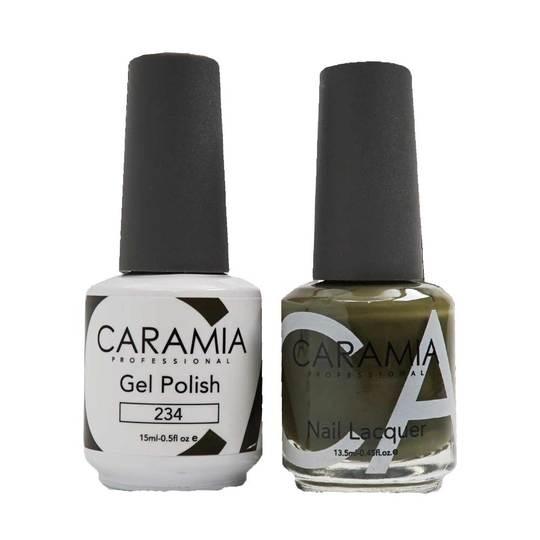Caramia 234 - Caramia Gel Polish & Matching Nail Lacquer Duo Set - 0.5oz