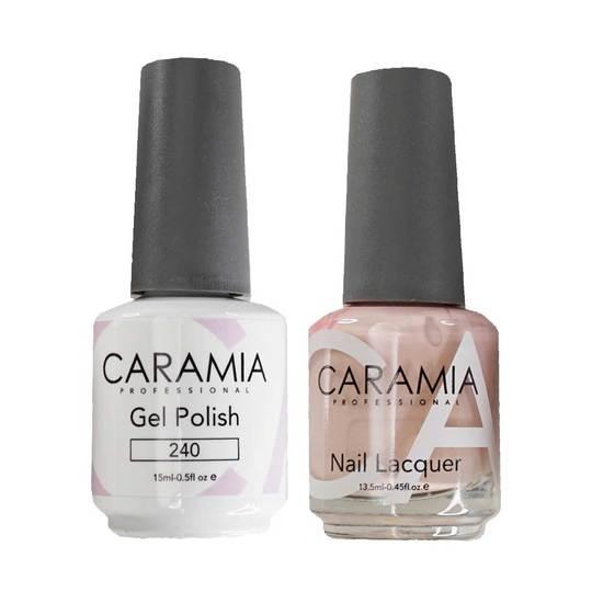 Caramia 240 - Caramia Gel Polish & Matching Nail Lacquer Duo Set - 0.5oz
