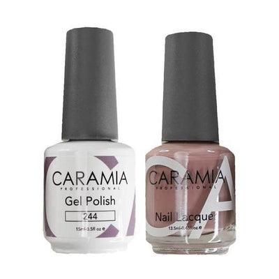 Caramia 244 - Caramia Gel Polish & Matching Nail Lacquer Duo Set - 0.5oz