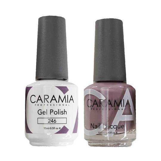 Caramia 246 - Caramia Gel Polish & Matching Nail Lacquer Duo Set - 0.5oz