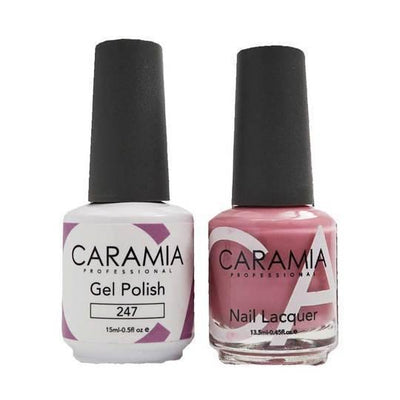 Caramia 247 - Caramia Gel Polish & Matching Nail Lacquer Duo Set - 0.5oz