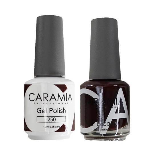Caramia 250 - Caramia Gel Polish & Matching Nail Lacquer Duo Set - 0.5oz