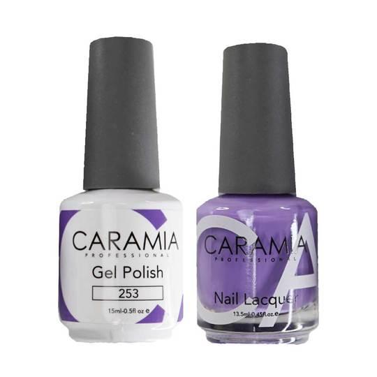 Caramia 253 - Caramia Gel Polish & Matching Nail Lacquer Duo Set - 0.5oz