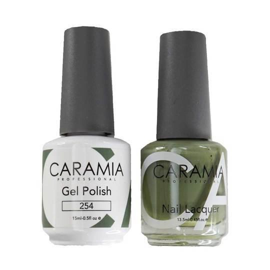Caramia 254 - Caramia Gel Polish & Matching Nail Lacquer Duo Set - 0.5oz