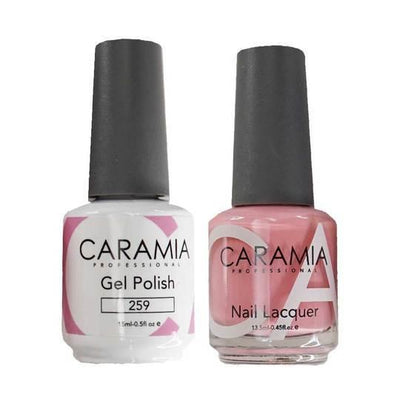 Caramia 259 - Caramia Gel Polish & Matching Nail Lacquer Duo Set - 0.5oz
