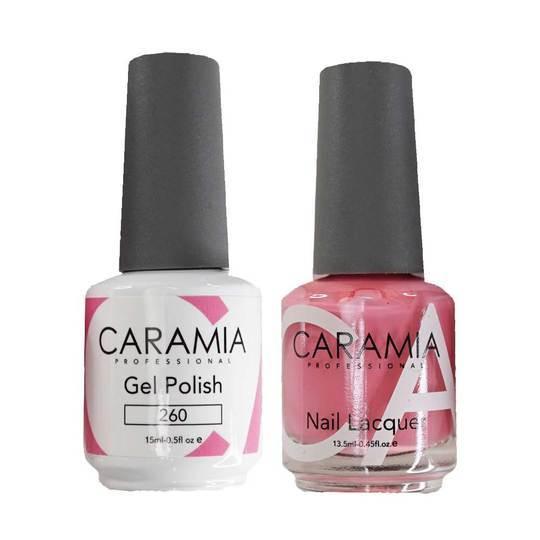 Caramia 260 - Caramia Gel Polish & Matching Nail Lacquer Duo Set - 0.5oz