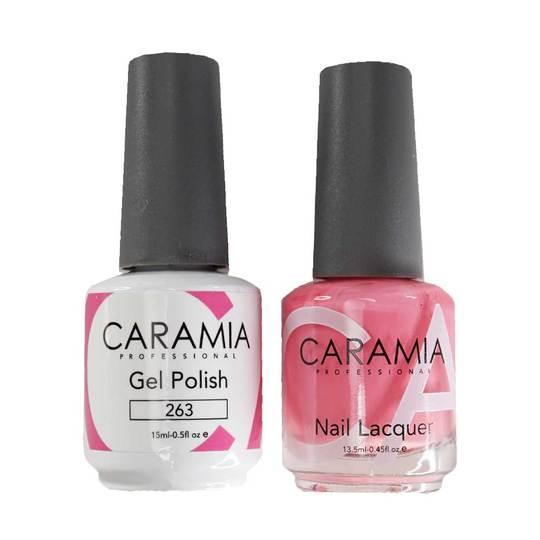 Caramia 263 - Caramia Gel Polish & Matching Nail Lacquer Duo Set - 0.5oz