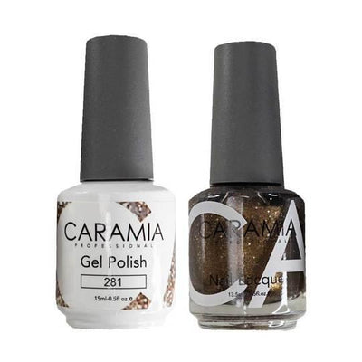 Caramia 281 - Caramia Gel Polish & Matching Nail Lacquer Duo Set - 0.5oz