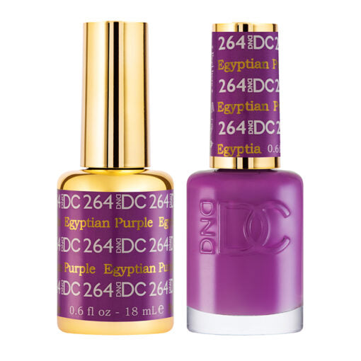 DC Egyptian Purple Gel Polish & Lacquer Duos #264