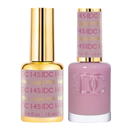 DC Light Pink Gel Polish & Lacquer Duos #145