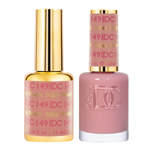DC Silky Peach Gel Polish & Lacquer Duos #149