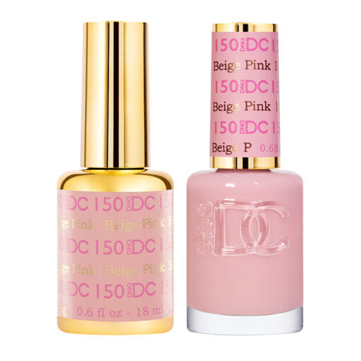 DC Beige Pink Gel Polish & Lacquer Duos #150