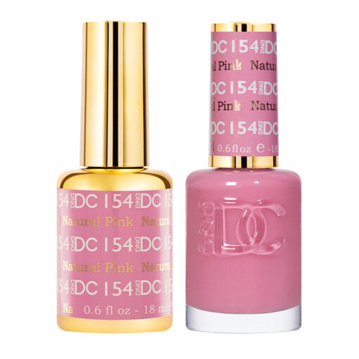 DC Natural Pink Gel Polish & Lacquer Duos #154