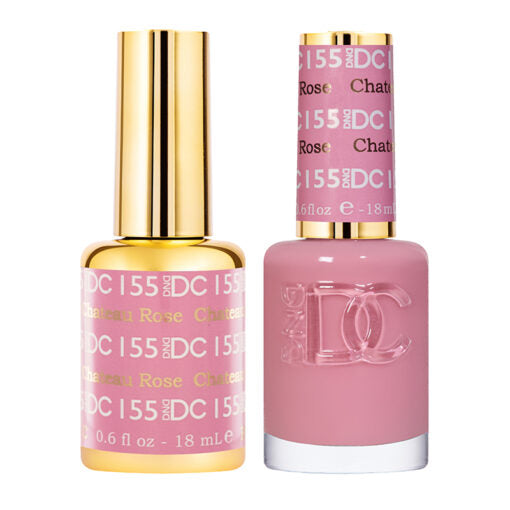 DC Chateau Rose Gel Polish & Lacquer Duos #155