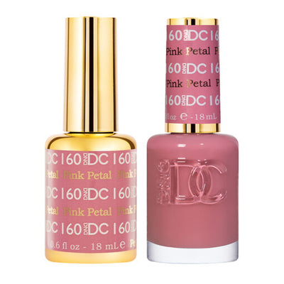 DC Pink Petal Gel Polish & Lacquer Duos #160