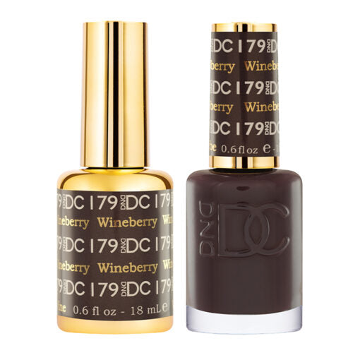 DC Wineberry Gel Polish & Lacquer Duos #179