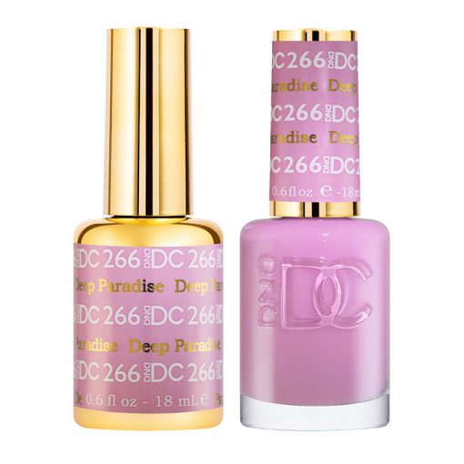 DC Deep Paradise Gel Polish & Lacquer Duos #266