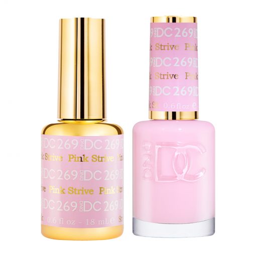 DC Pink Strive Gel Polish & Lacquer Duos #269