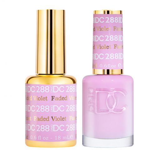 DC Faded Violet Gel Polish & Lacquer Duos #288