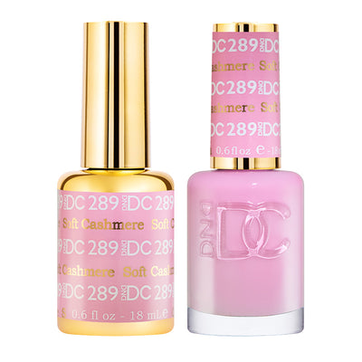 DC Soft Cashmere Gel Polish & Lacquer Duos #289